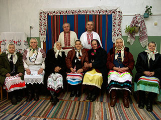Grechkyne village. Folk choir "Oberigh". Krolevets region, Sumy province, Ukraine Grechkyne village. Folk choir "Oberigh". Krolevets region, Sumy province, Ukraine