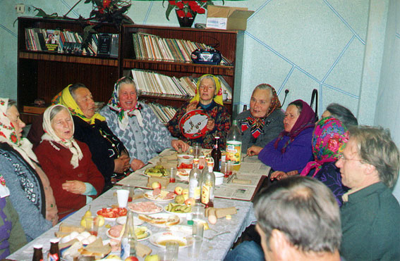 Party and singing