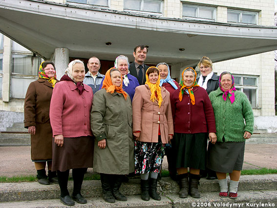 Mutyn village. Women folk choir. Krolevets region, Ukraine
