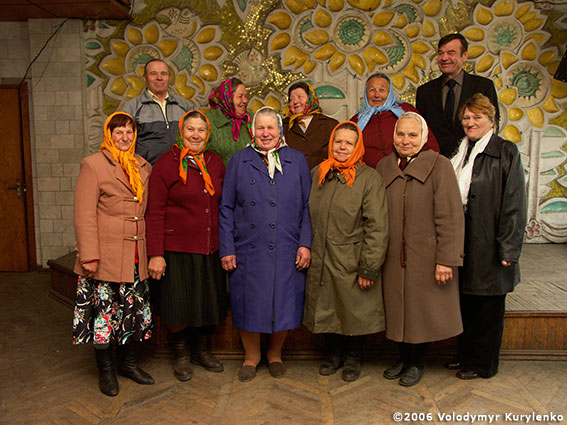 Mutyn village. Women folk choir. Krolevets region, Ukraine
