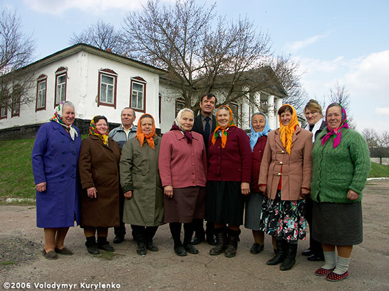 Mutyn village. Women folk choir. Krolevets region, Ukraine