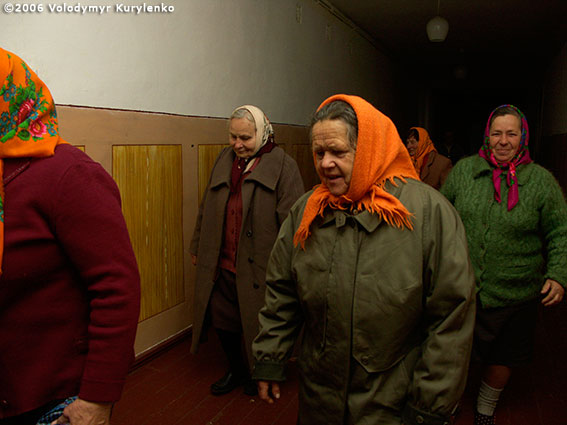 Mutyn village. Women folk choir. Krolevets region, Ukraine