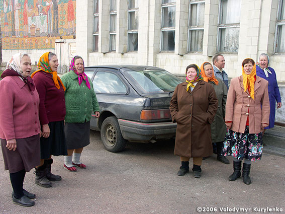 Mutyn village. Women folk choir. Krolevets region, Ukraine