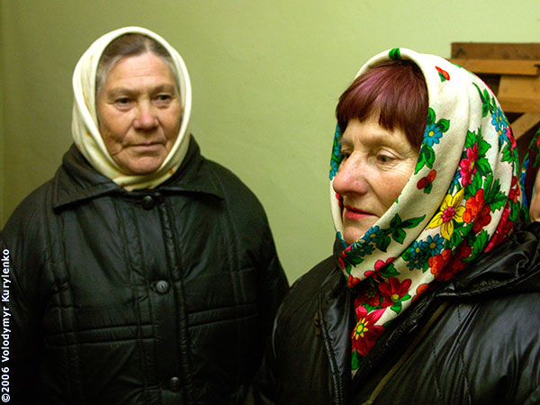 Mutyn village choir, participants. Krolevets r-n, Ukraine