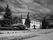 Krolevets in black and white, Sumska obl., Ukraine